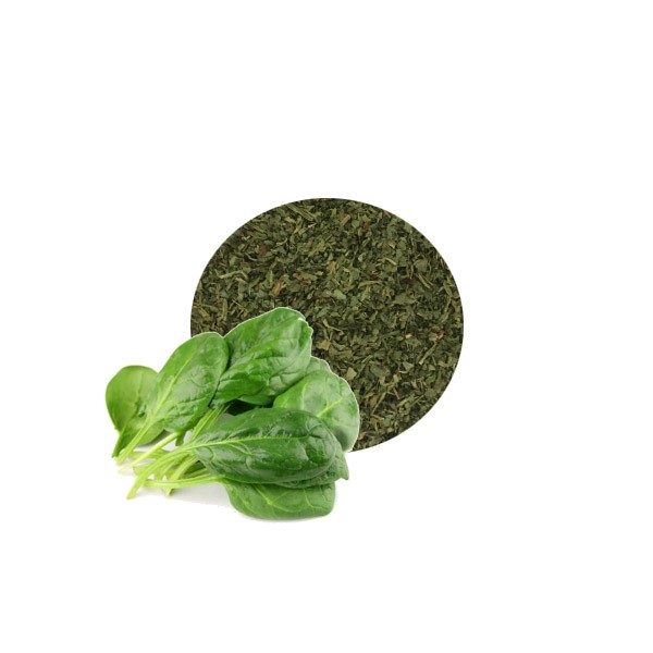 غذای جذاب با اسفناج خشک