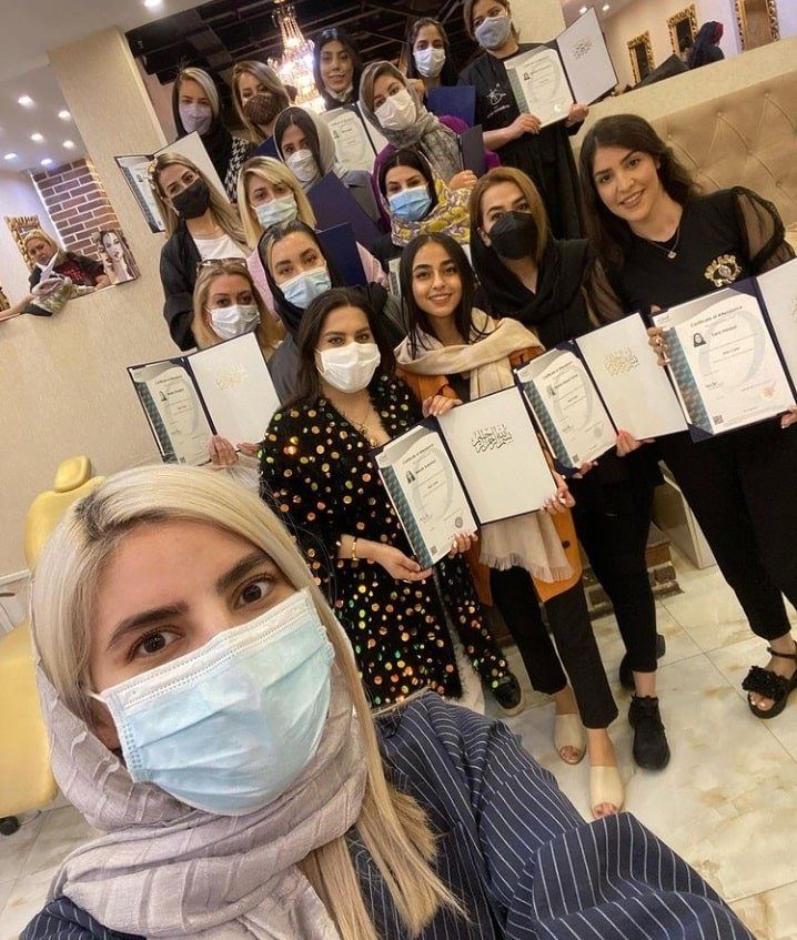 آکادمی رنگ مو شیما محمدزاده
