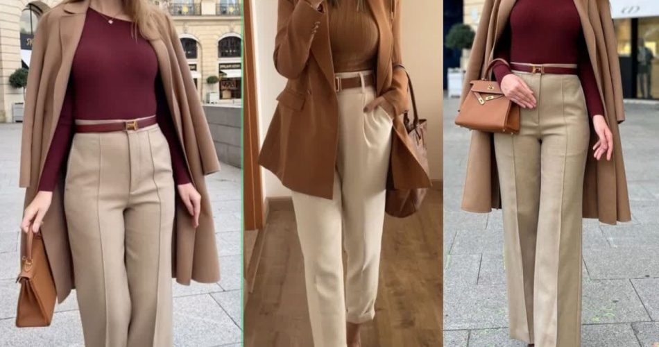 استایل با رنگ های نود