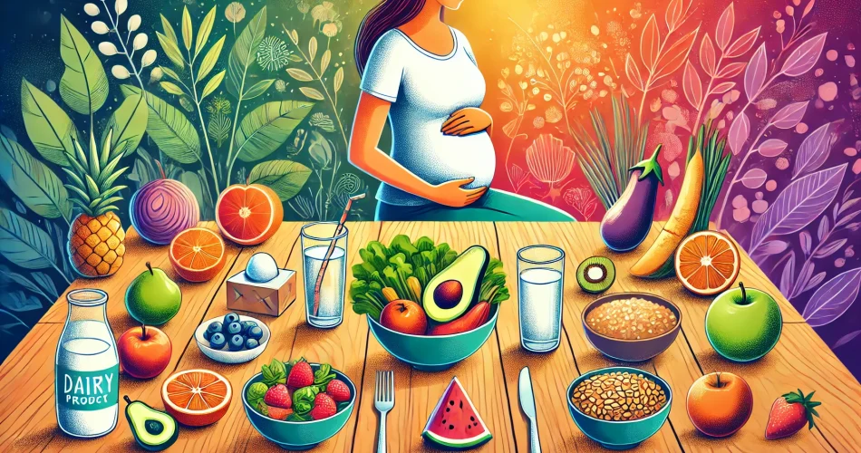 نیازهای غذایی ضروری خانم‌های باردار: راهنمای جامع برای تغذیه سالم