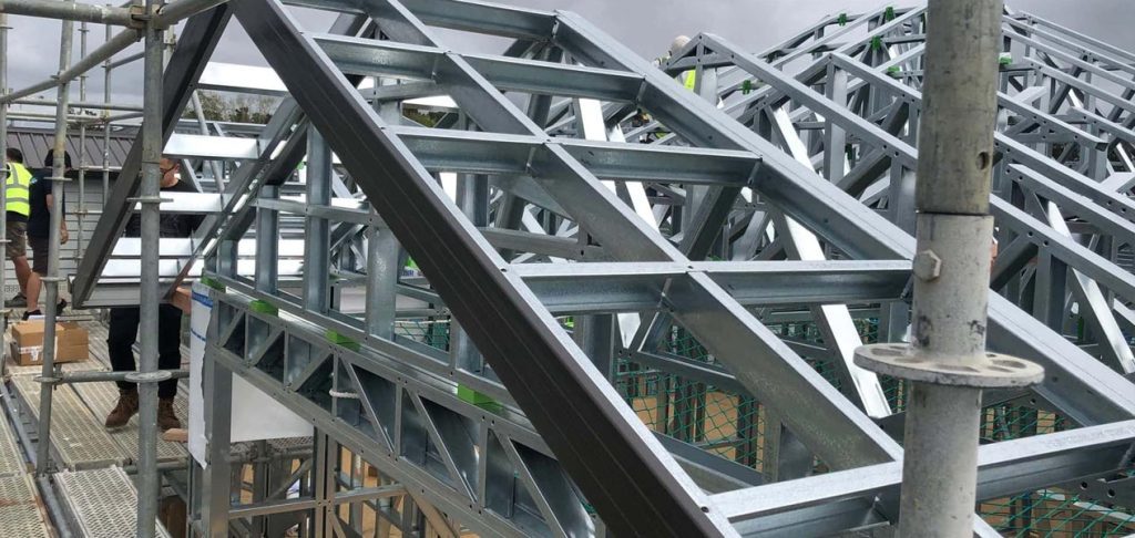 کاربردهای ساخت اسکلت فلزی