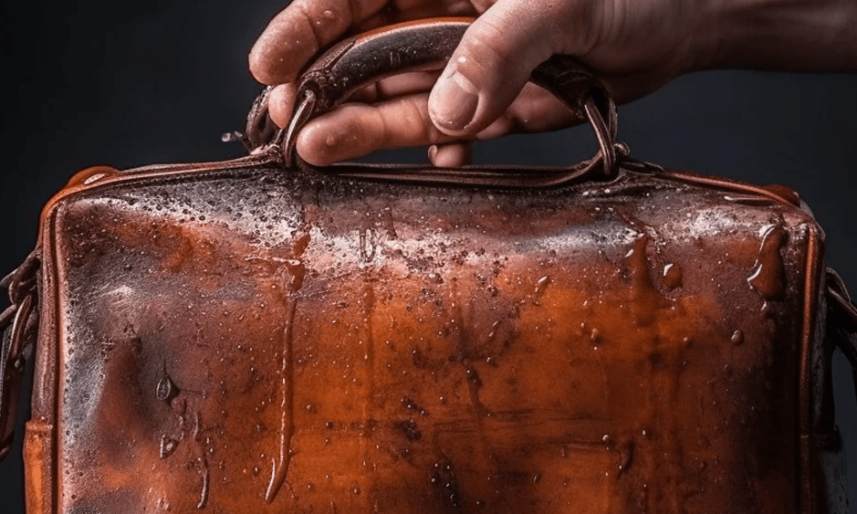 کوله پشتی چرم ضد آب است؟