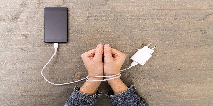 کاهش اعتیاد به موبایل