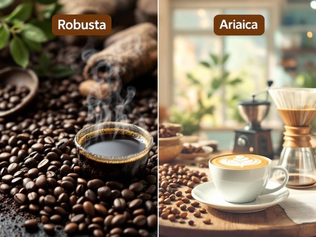 تفاوت قهوه ربوستا و عربیکا و روش دم آوری آنها