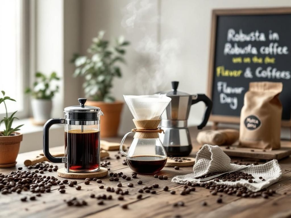 روش‌های دم آوری قهوه ربوستا