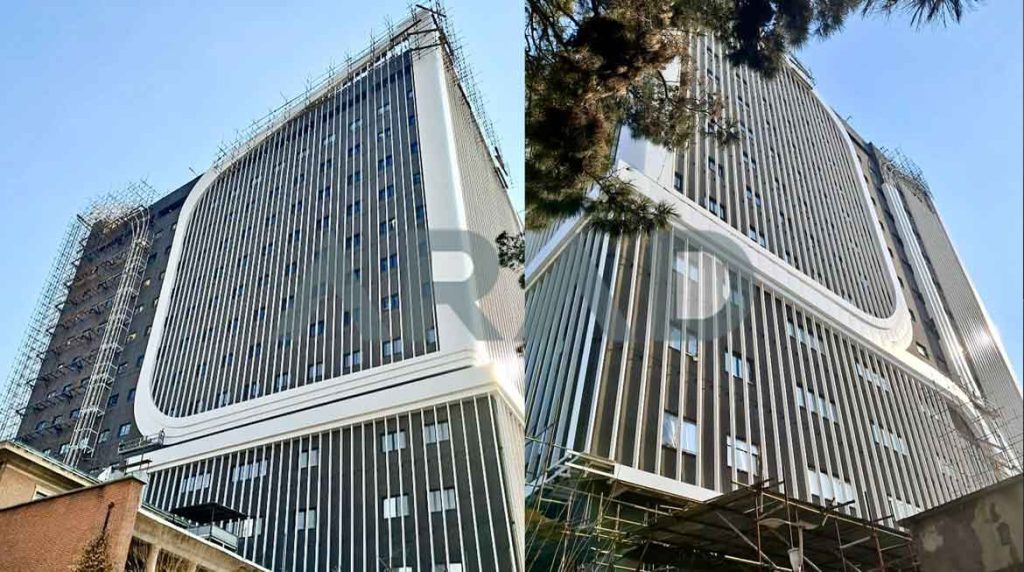 نمای بیمارستان امام خمینی