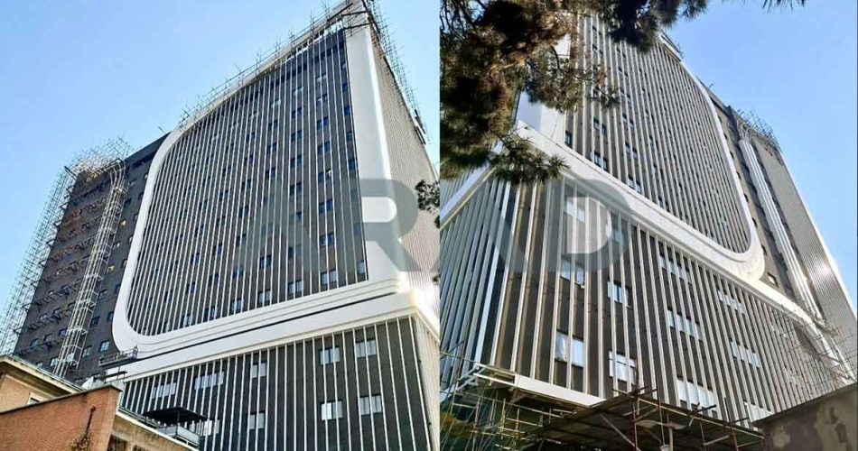 نمای بیمارستان امام خمینی