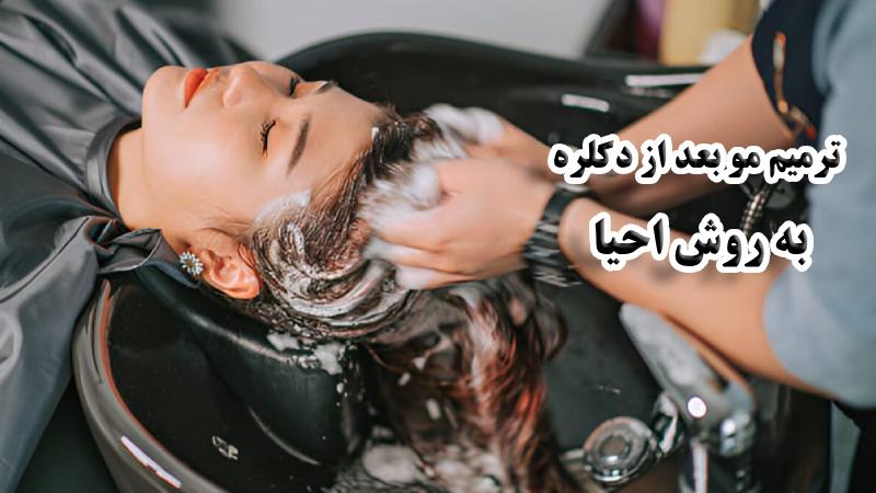 احیا مو بعد از دکلره
