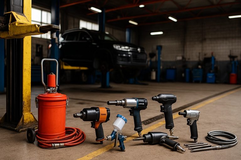 پخش عمده ابزارآلات بادی (ابزار پنوماتیک) | تامین مستقیم تعمیرگاه و صنعت