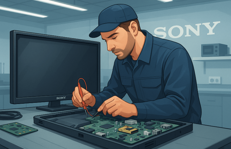 تعمیر تلویزیون سونی در تهران با ضمانت کیفیت