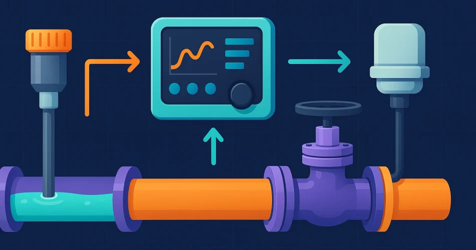 نقش ابزار دقیق در کنترل فرآیند: از سنسور تا عملگر