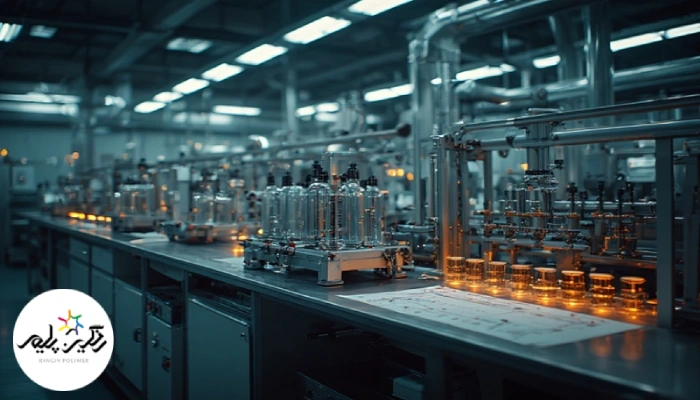 آزمایشگاه تخصصی مستربچ همراه با تست رنگ، اکسترودر دوپیچه و کنترل کیفیت مواد اولیه