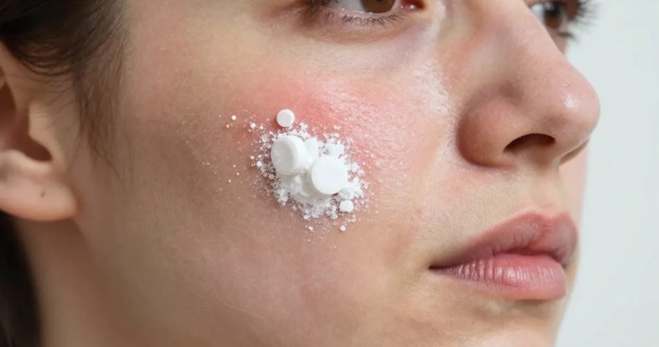 رفع چین و چروک با آسپرین