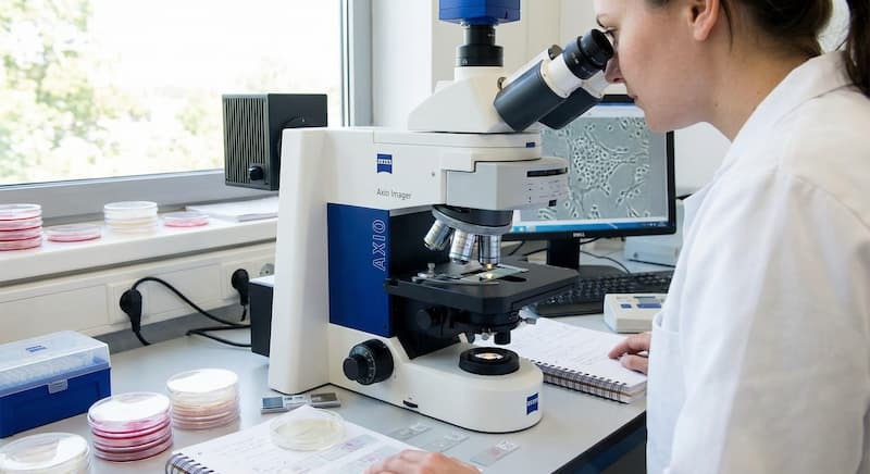 میکروسکوپ آزمایشگاهی چیست