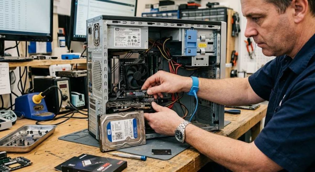 جایگزینی هارد قدیمی با حافظه پرسرعت SSD