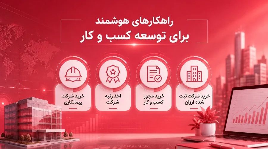 خرید شرکت پیمانکاری، اخذ رتبه شرکت یا خرید مجوز کسب و کار؟ راهنمای انتخاب مسیر