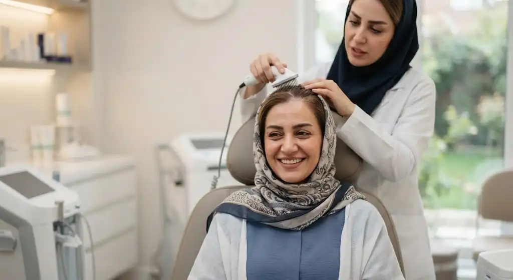 ریزش مو را بدون کاشت درمان کنید!