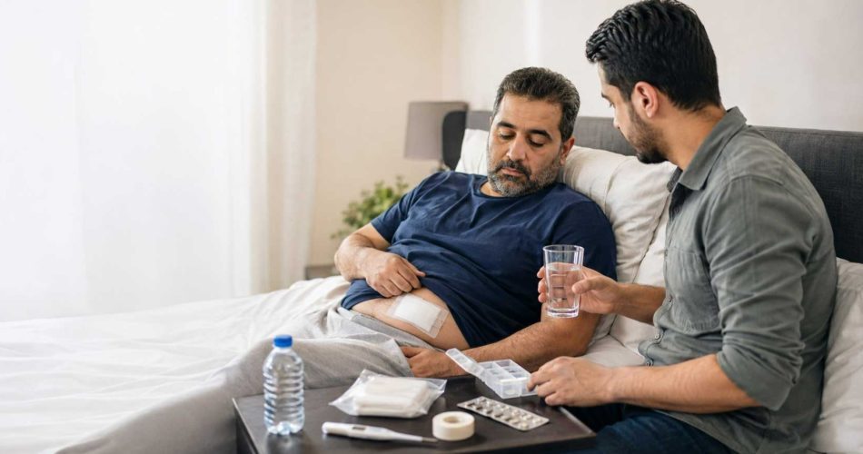 مراقبت از بیمار تازه جراحیشده