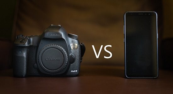 تفاوت دوربین‌های حرفه‌ای (DSLR/Mirrorless) با گوشی‌های هوشمند
