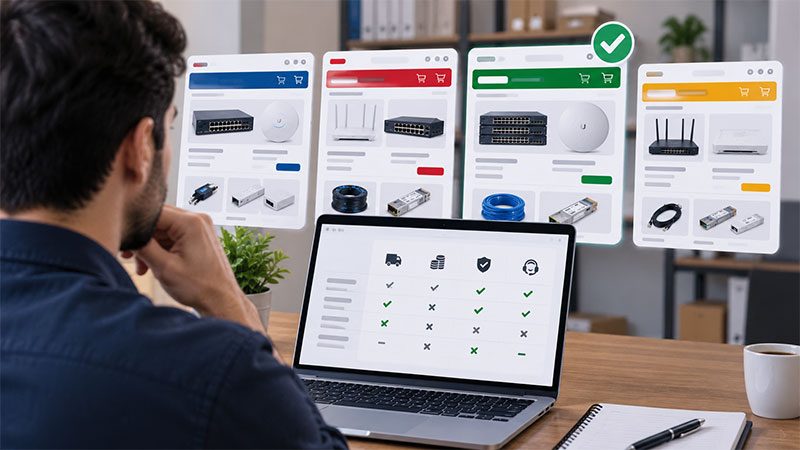 بهترین سایت خرید و فروش عمده تجهیزات شبکه در ایران کدام است؟