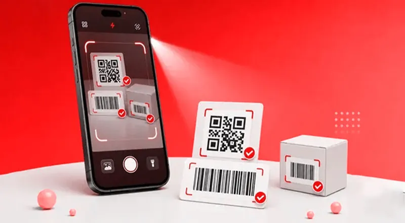 آموزش اسکن بارکد